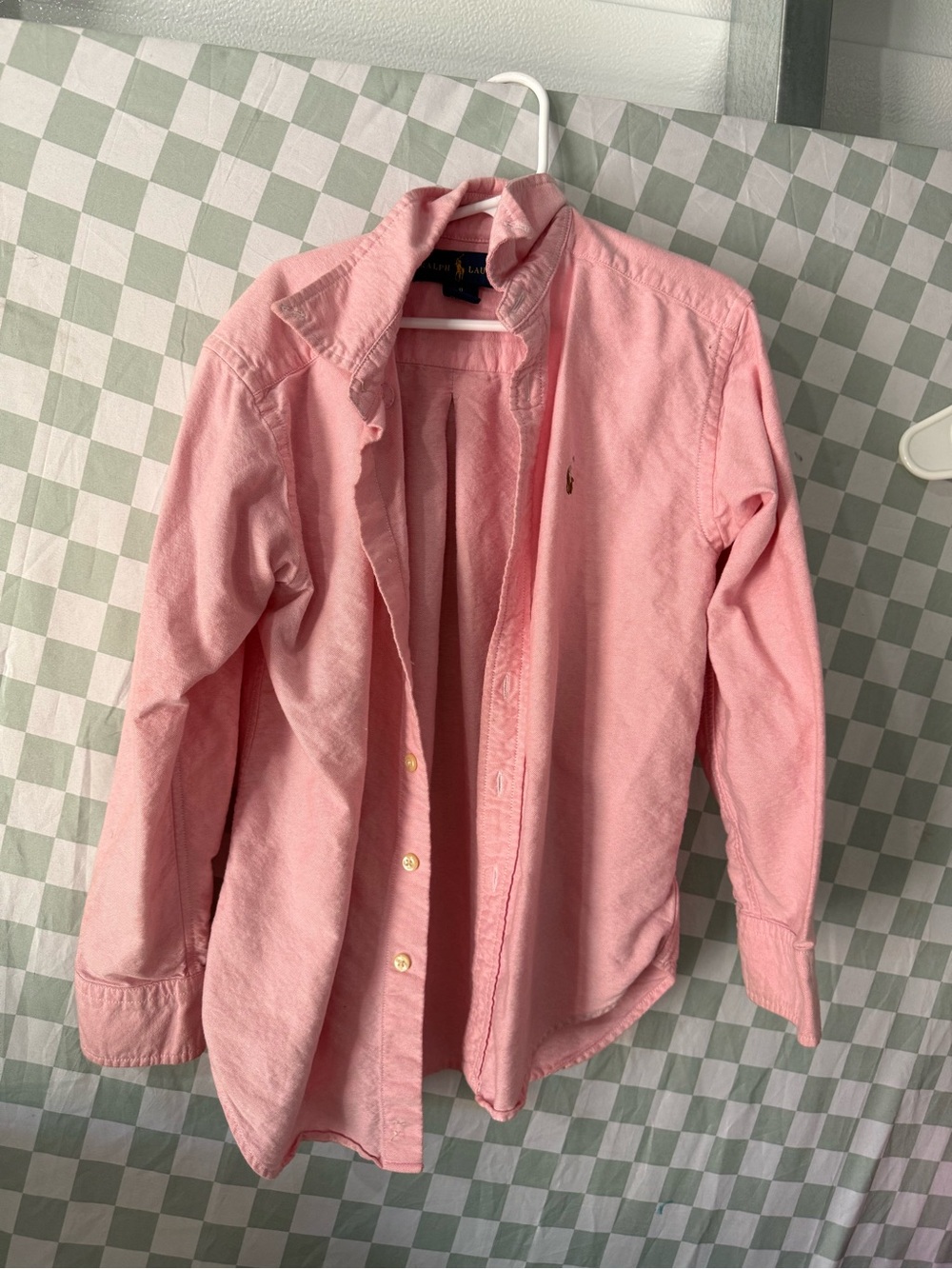 Ralph Lauren Boys' Pink Oxford Button-Down Shirt
